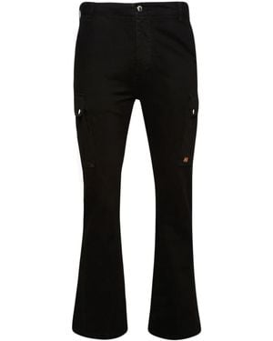 Amiri Vaqueros Acampanados Tipo Cargo - Negro