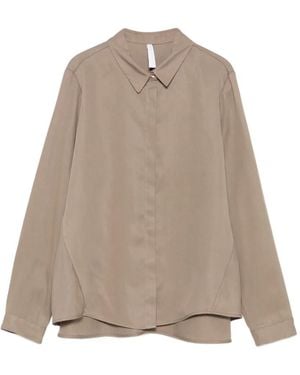 Imperial Layered-Hem Shirt - Natural