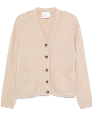 ABSOLUT CASHMERE Shakespeare Cardigan - Natural