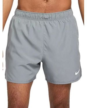 Nike Challenger Brief-Lined Shorts - Grey