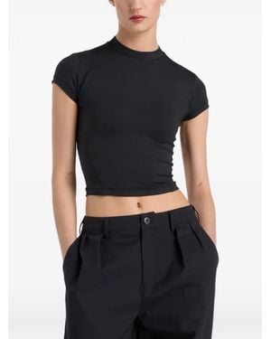 New Balance Nb Define Fitted Short-Sleeve T-Shirt - Black