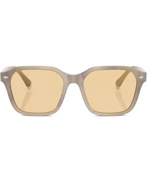 Brunello Cucinelli Square-Frame Sunglasses - Natural