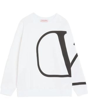 Valentino Garavani Cotton Sweatshirt - White