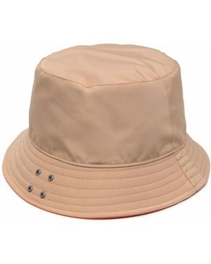 MSGM Rivet Detail Bucket Hat - Natural