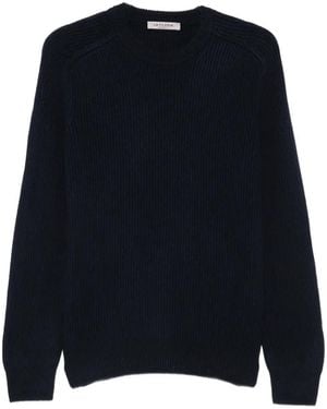 Fileria Ribbed-Knit Cashmere Jumper - Blue