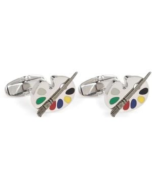 Paul Smith Paint Palette Cufflinks - Metallic