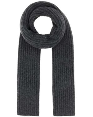 Maison Margiela Ribbed Scarf - Black