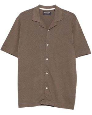 Marc O' Polo Short-Sleeve Shirt - Brown