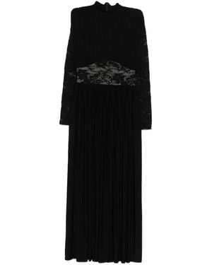 Zimmermann Rebellion Lace-Insert Maxi Dress - Black
