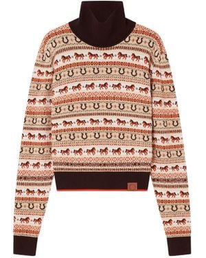 Stella McCartney Fair Isle Wool Turtleneck - Multicolour