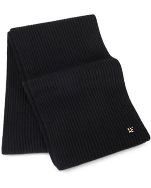 Elisabetta Franchi Cashmere Scarf - Black