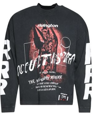 RIVINGTON roi Rebis Occultista Graphic-Print T-Shirt - Schwarz