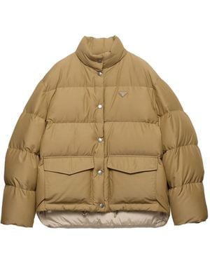 Prada Medium-Weight Down Jacket - Natural