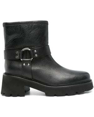 Ba&sh 60Mm Conda Boots - Black