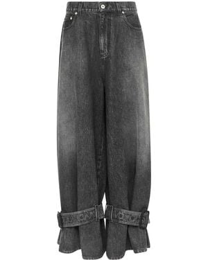 JW Anderson バックル ジーンズ - グレー