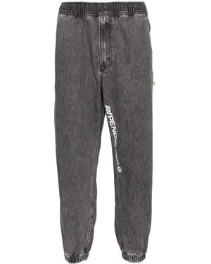 Aape By A Bathing Ape Tapered-Leg Jeans - Grey