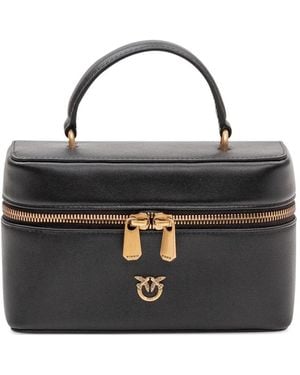 Pinko Zipped Tote Bag - Black