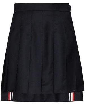 Thom Browne プリーツスカート - ブルー