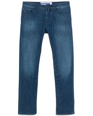 Jacob Cohen Schmale Jeans - Blau