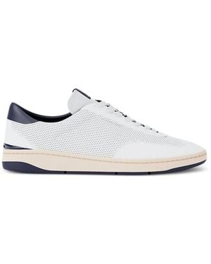 Michael Kors Wilton Perforated Leather Sneakers - White