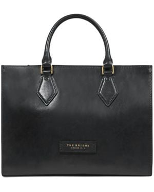 The Bridge Borsa Tote Con Tracolla Rimovibile - Nero