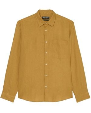 Marc O' Polo Linen Button-Up Shirt - Natural