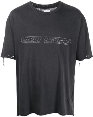 Alchemist ダメージ Tシャツ - ブラック