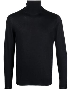 Eraldo Klassischer Rollkragenpullover - Blau