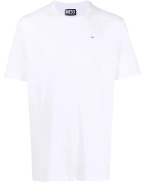 DIESEL T-just-microdiv ロゴ Tシャツ - ホワイト