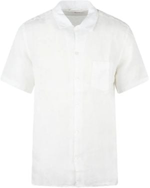 MC2 Saint Barth Short-Sleeve Button-Up Shirt - White