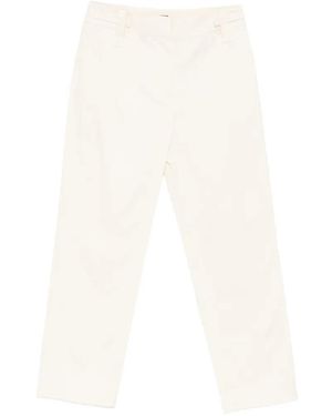 Liu Jo Belt Trousers - White