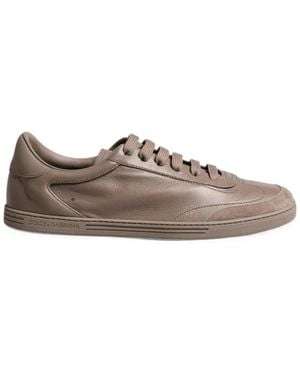 Dolce & Gabbana Saint Tropez Low-Top Sneakers - Brown