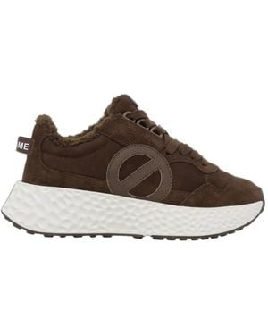 No Name Carter Suede Sneakers - Brown