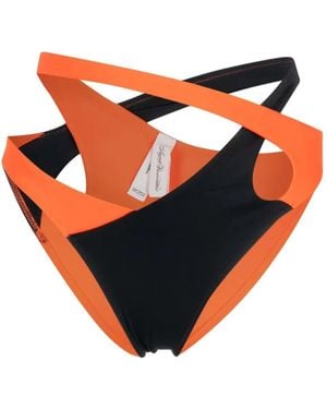 Agent Provocateur Slip Bikini Bicolore - Arancione