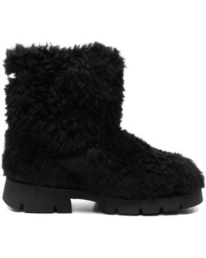 Inuikii Biker Teddy Boots - Black