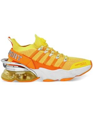 Philipp Plein Tiger Attack Gen X 04 Trainers - Yellow