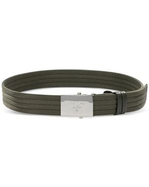 Prada Fabric Belts - Green