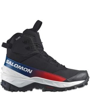 Salomon Rubber And Pu Sneakers - Blue