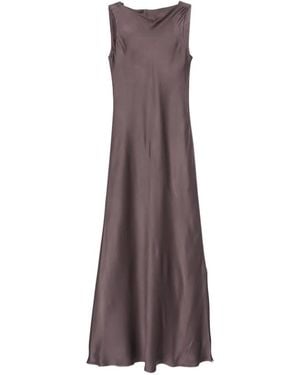 Antonelli Mara Cowl-Neck Dress - Brown
