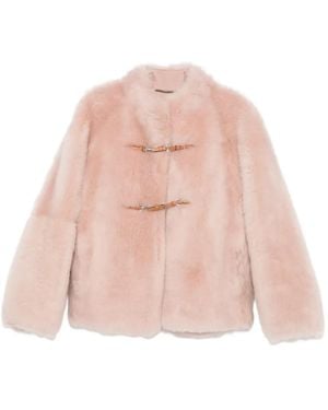 Ermanno Scervino Jacke Mit Knebelverschlüssen - Pink