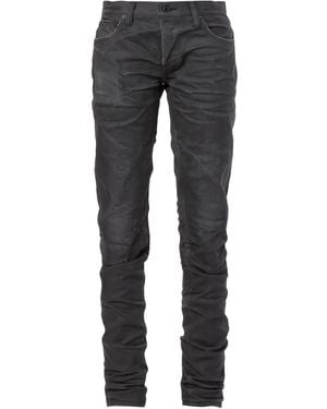 Mastercraft Union Pantalones De Efecto Arrugado - Gris