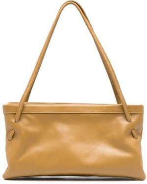 BY FAR Hannah Shoulder Bag - Natural