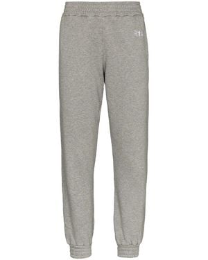 RTA Sydney Straight-Leg Track Trousers - Grey
