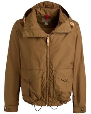 Ceccarelli Hooded Pocket Jacket - Brown
