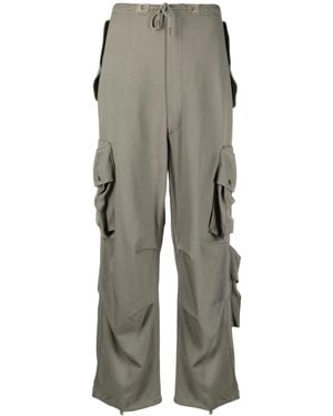 DARKPARK Blair Cotton Cargo Pants - Gray