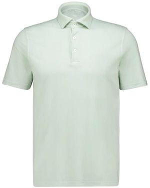 Fedeli Ivy Knitted Polo Shirt - Green