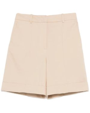 Eleventy Short De Tailleur À Fermeture Dissimulée - Natural