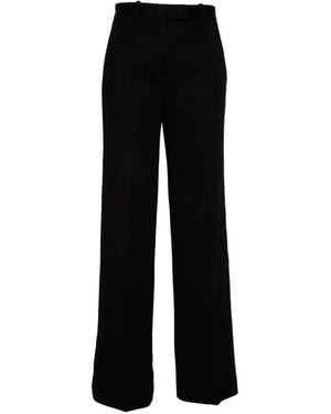 Circolo 1901 Wide Leg Masculine Pants - Black