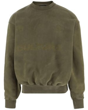 Cultura Logo Print Sweatshirt - Green