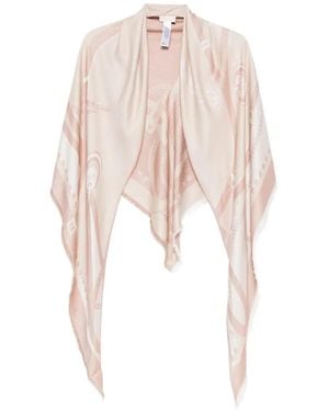 Liu Jo Patterned Scarf - White